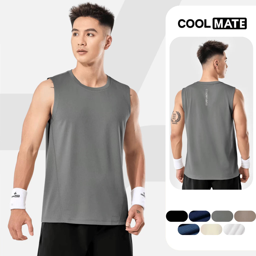 Áo ba lỗ, sát nách thể thao nam Promax thoáng mát, thấm hút tốt